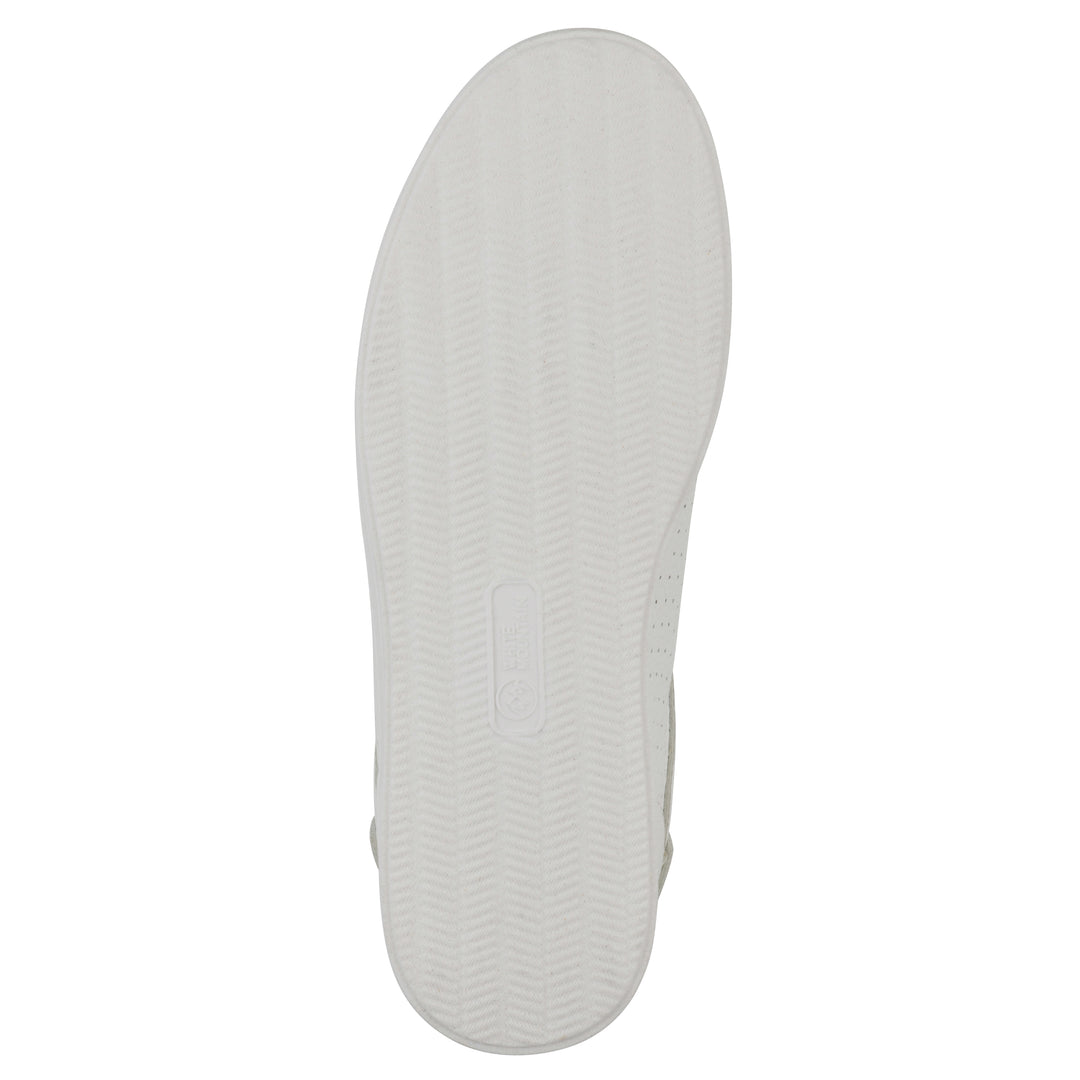 Uniform Sneaker - White Faux Leather