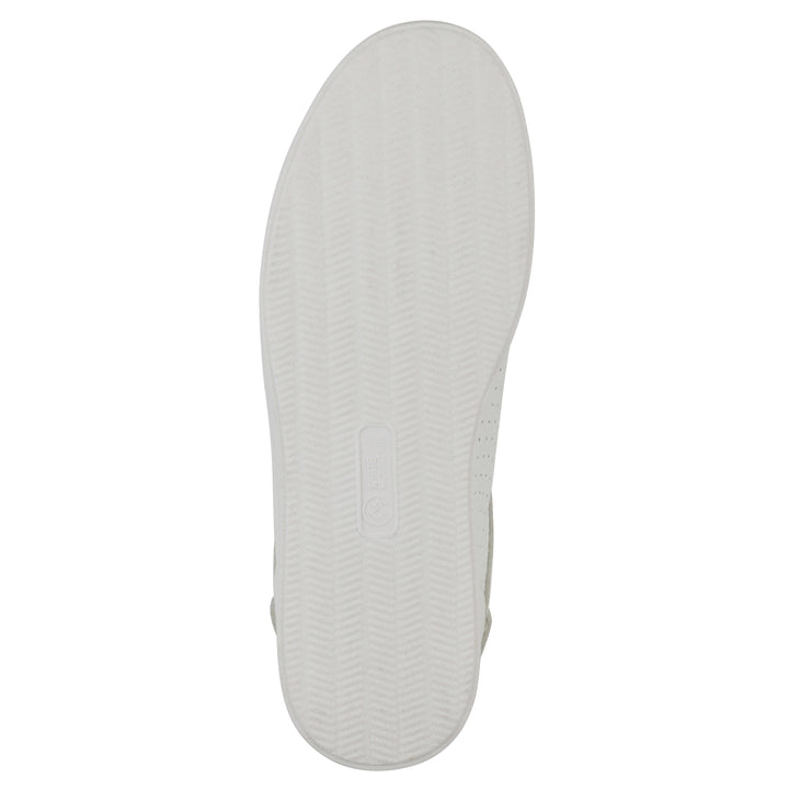 Uniform Sneaker - White Faux Leather