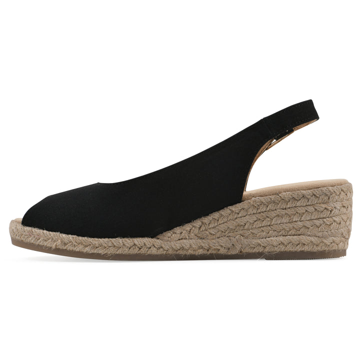 Maize Wedge - Black Fabric
