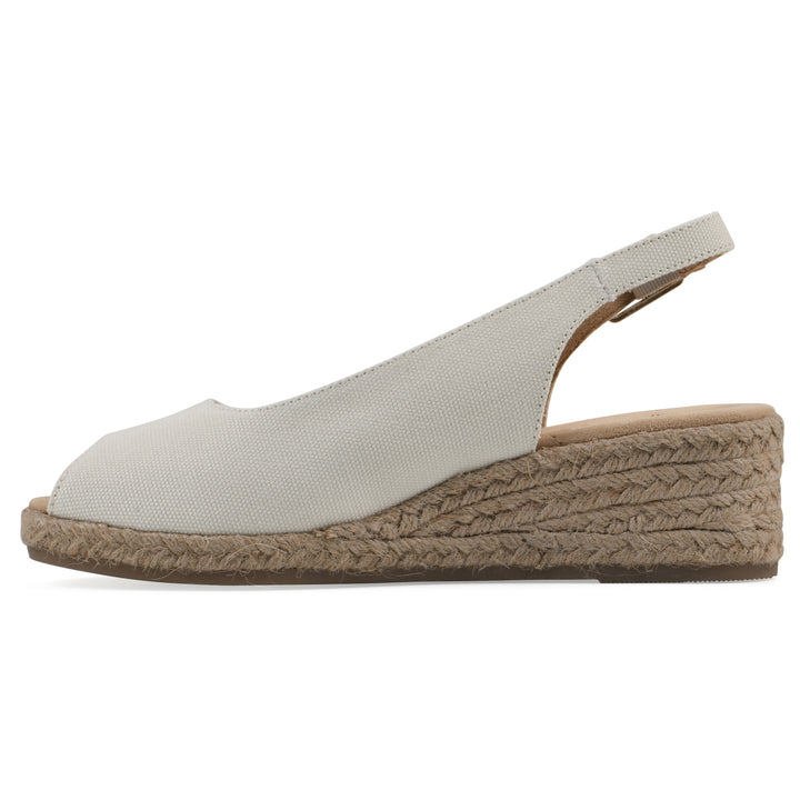 Maize Wedge - Natural Fabric