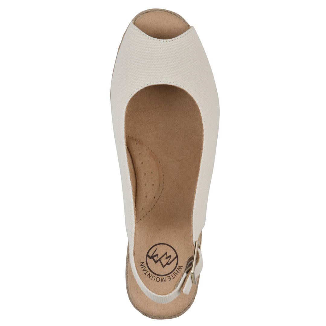 Maize Wedge - Natural Fabric