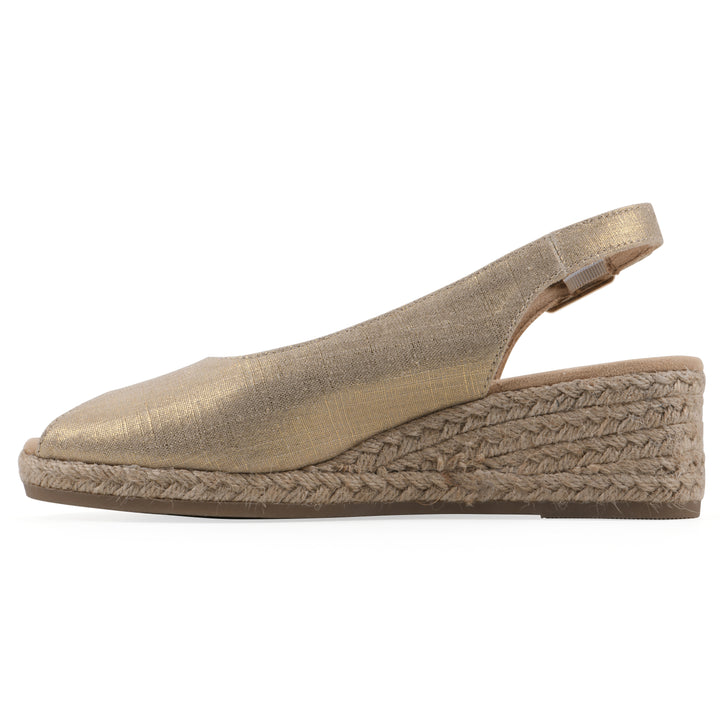 Maize Wedge - Antique Gold Fabric