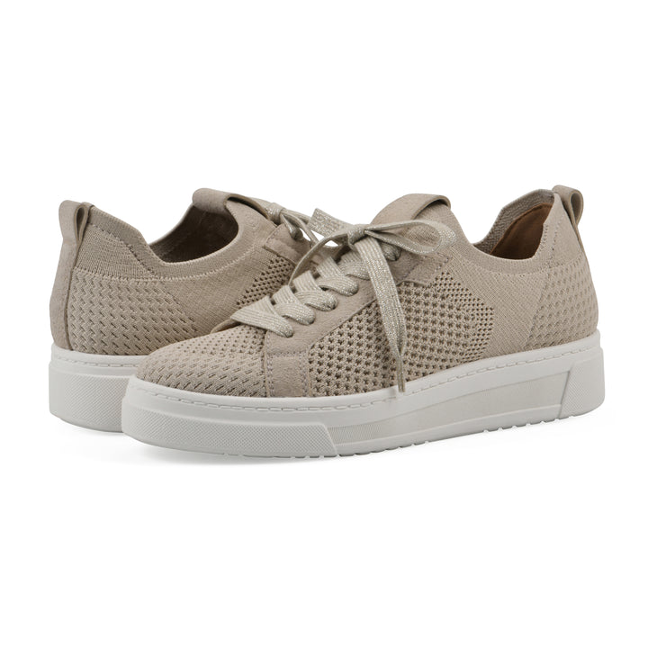 Uncut Sneaker - Taupe Fabric