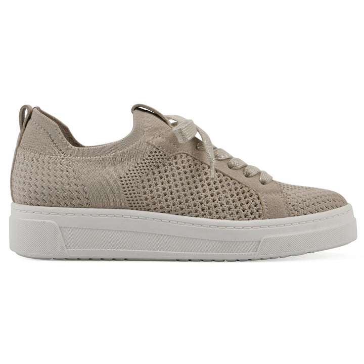 Uncut Sneaker - Taupe Fabric