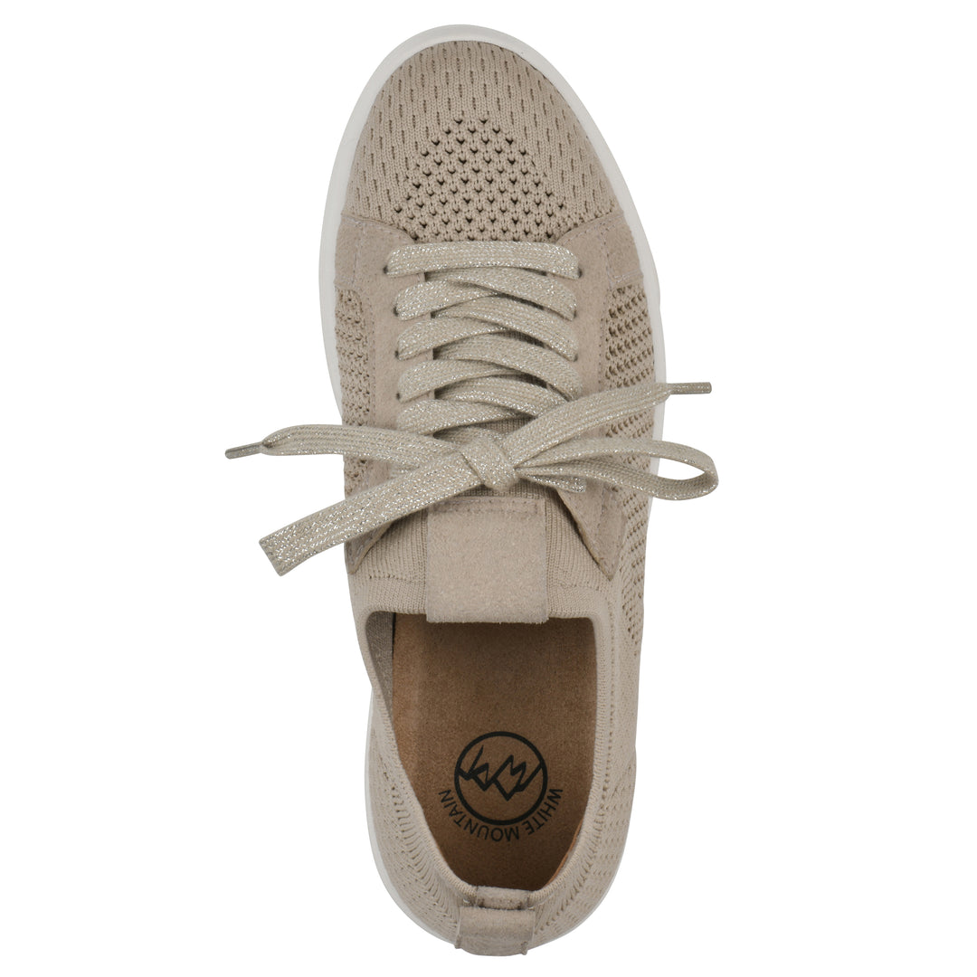 Uncut Sneaker - Taupe Fabric