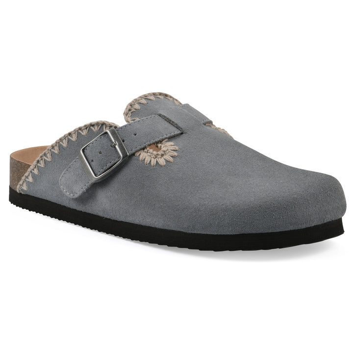 Bendees Clog - Blue Raspberry Suede