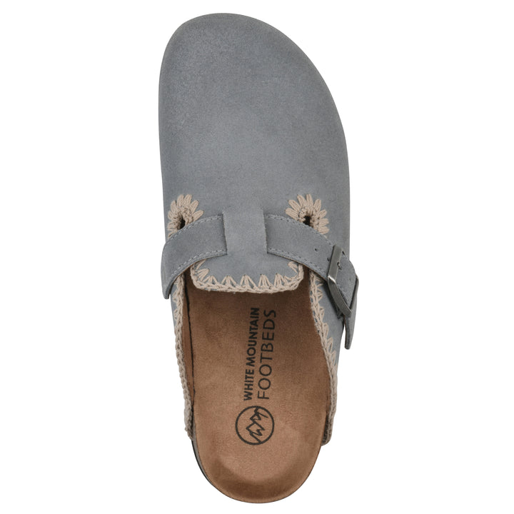 Bendees Clog - Blue Raspberry Suede