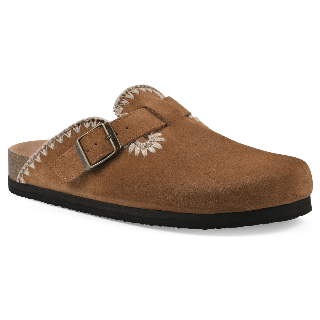 Bendees Clog - Whiskey Suede