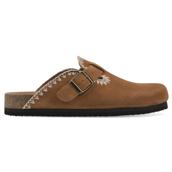 Bendees Clog - Whiskey Suede