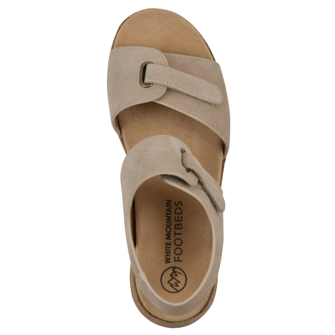 Gelato Wedge Sandal - Sandal Wood Suede
