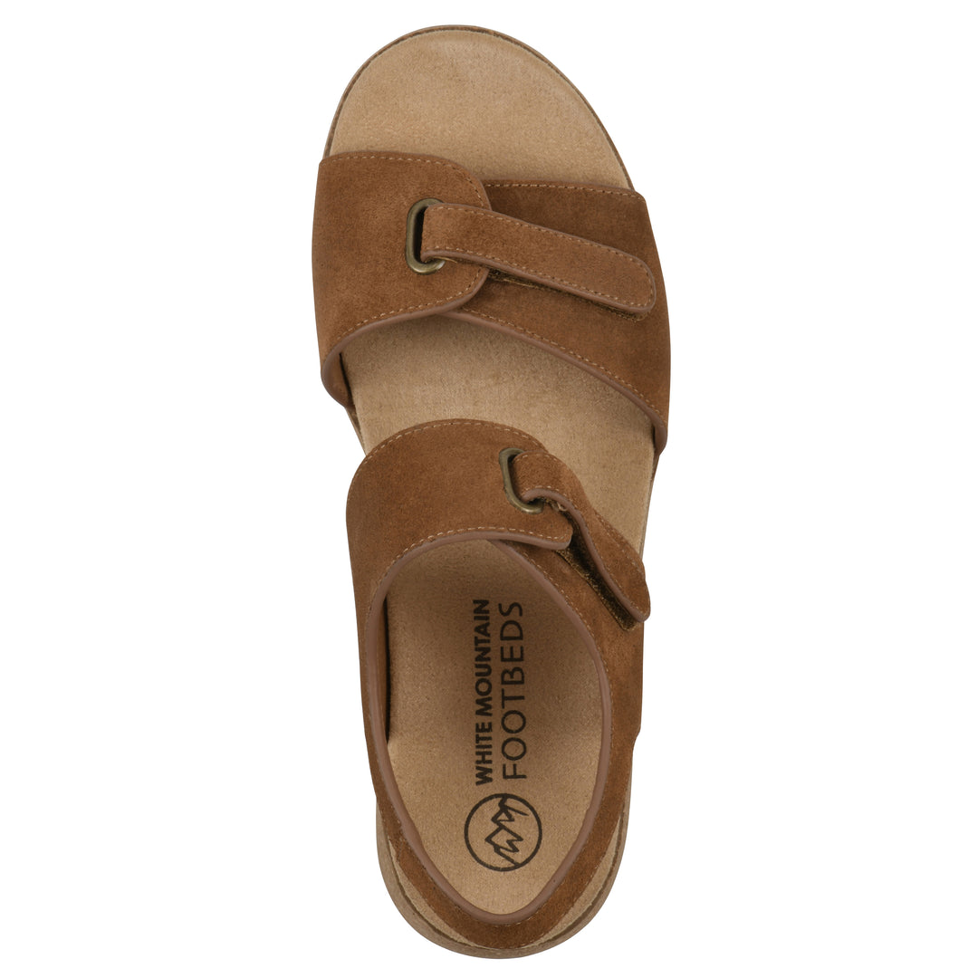 Gelato Wedge Sandal - Whiskey Suede