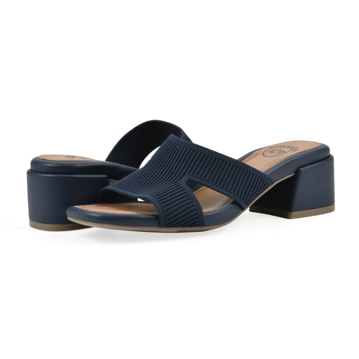 Milled Heeled Sandal