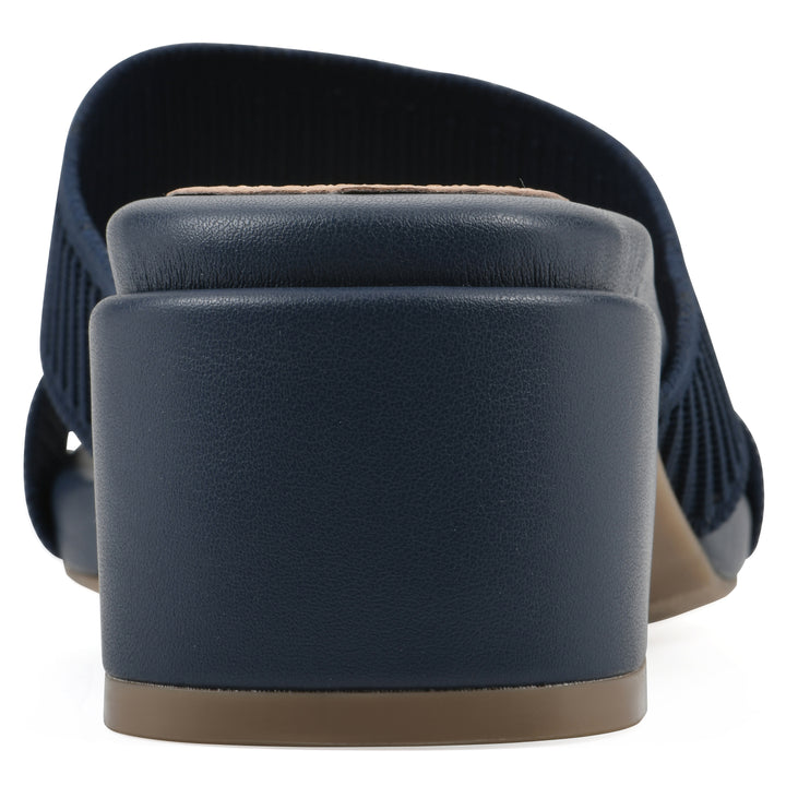 Milled Heeled Sandal