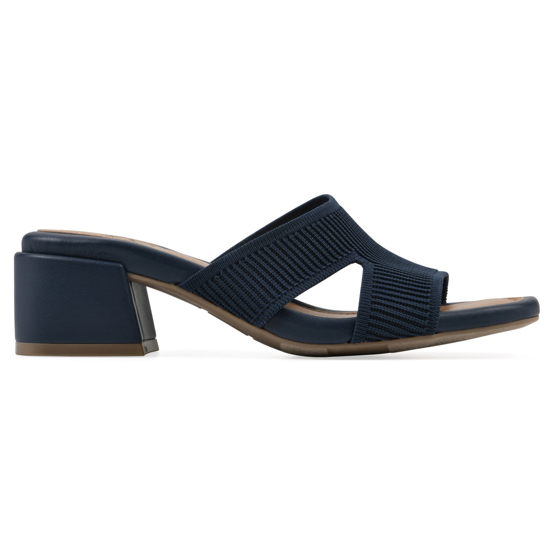 Milled Heeled Sandal