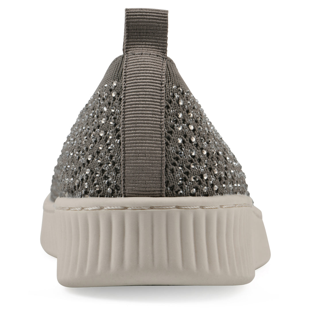Digs Sneaker - Silver Fabric