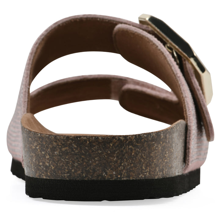 Granitas Footbeds Sandal - Blush Suede