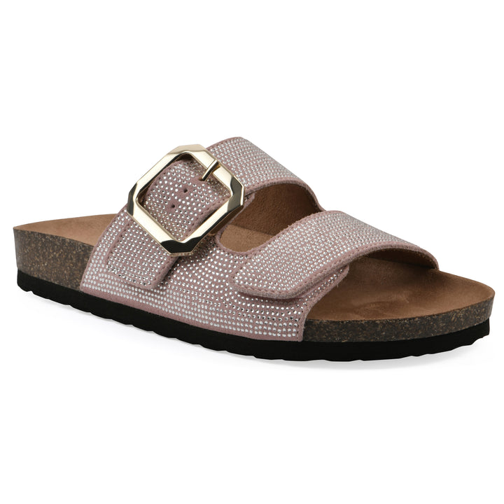 Granitas Footbeds Sandal - Blush Suede