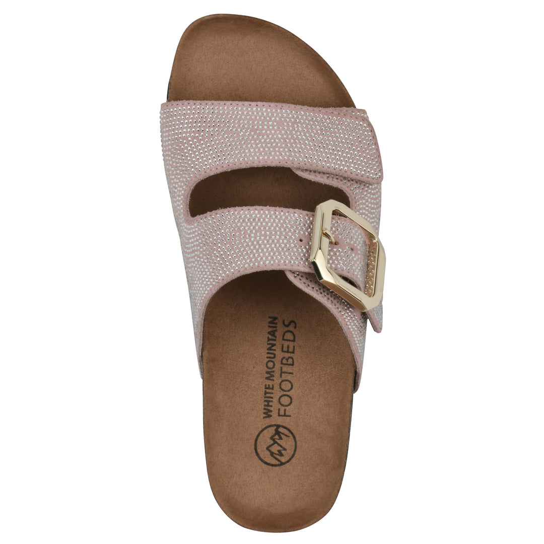 Granitas Footbeds Sandal - Blush Suede