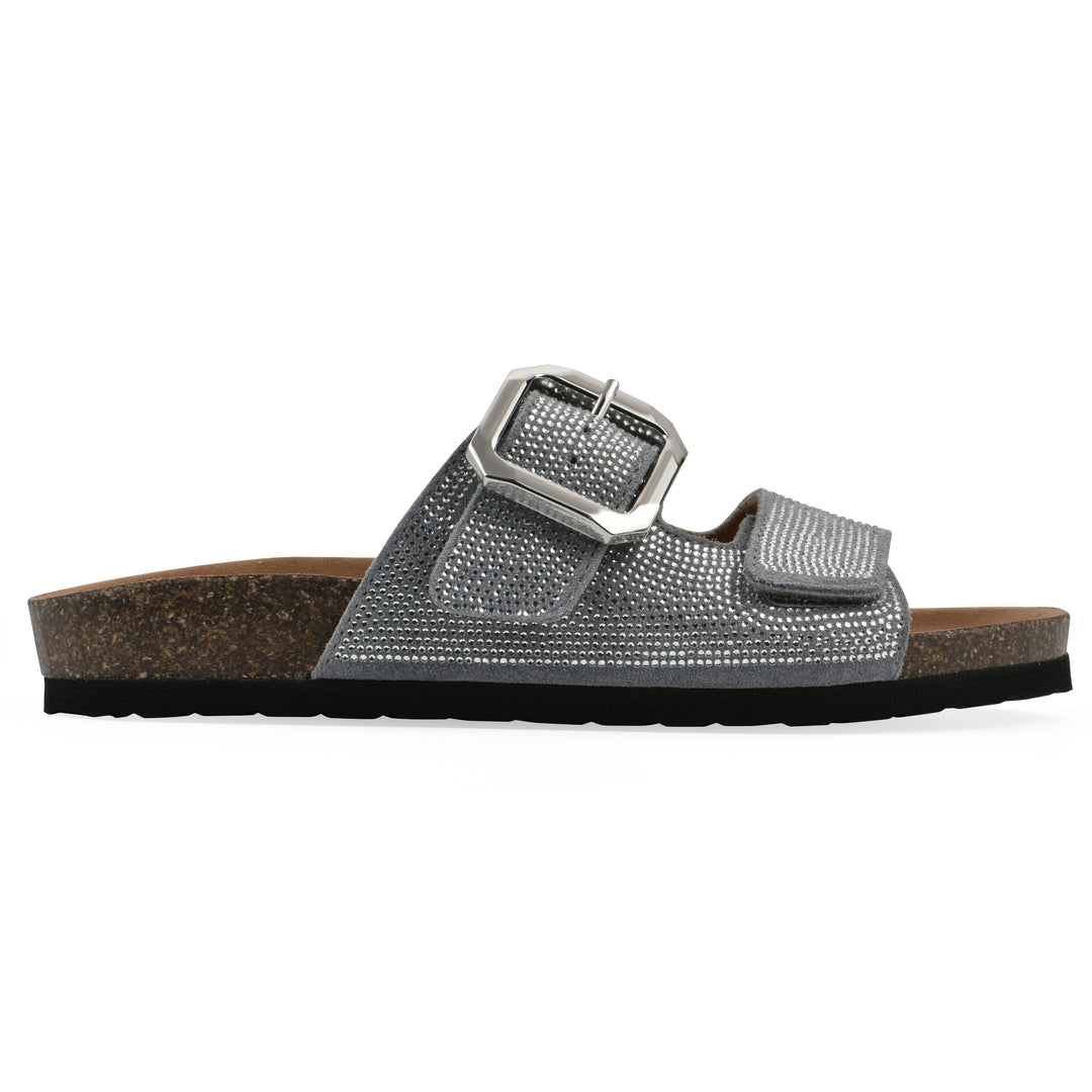 Granitas Footbeds Sandal - Blue Raspberry Suede