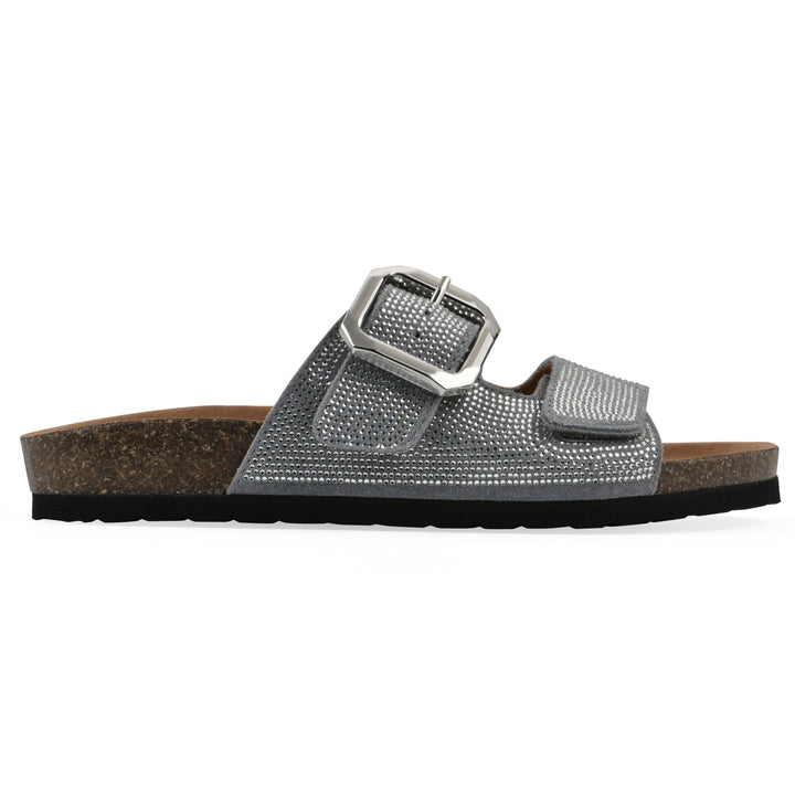 Granitas Footbeds Sandal - Blue Raspberry Suede