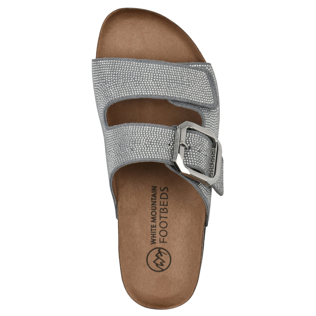 Granitas Footbeds Sandal - Blue Raspberry Suede