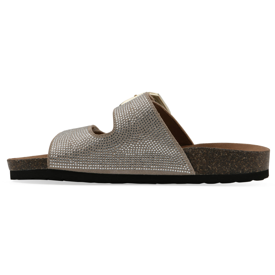 Granitas Footbeds Sandal - Sandal Wood Suede