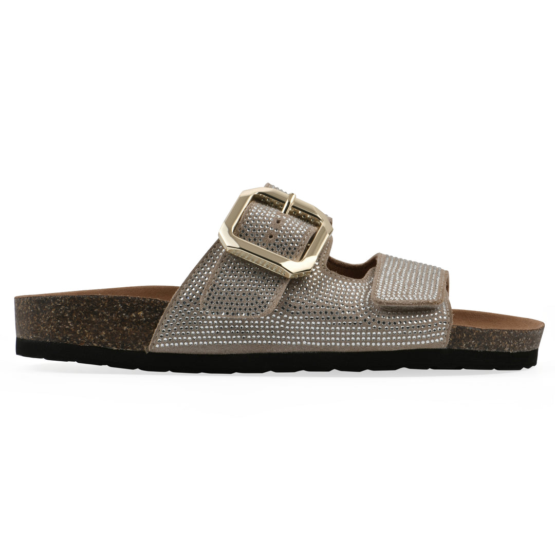 Granitas Footbeds Sandal - Sandal Wood Suede