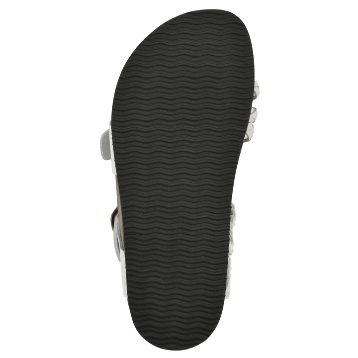 Haziest Footbeds Sandal - White Leather