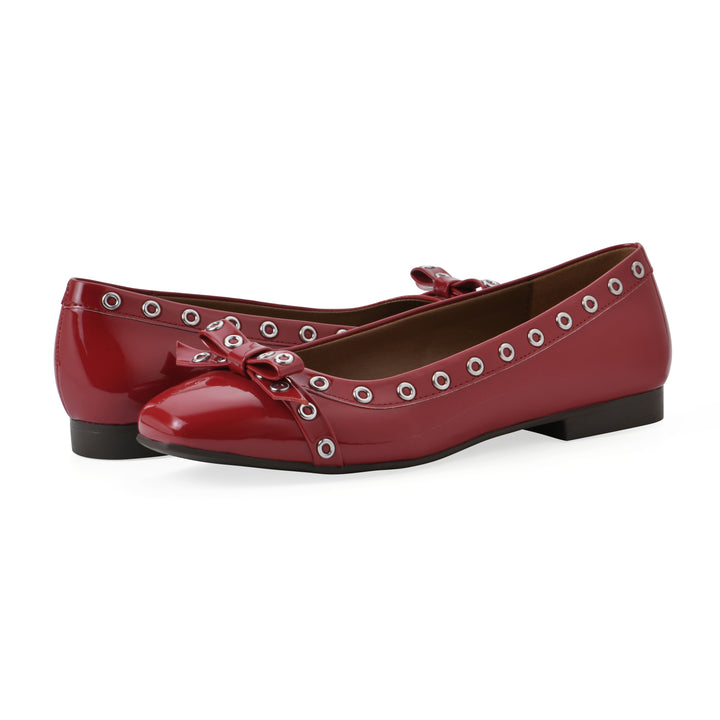 Bodhi Flat - Cruella Red Patent