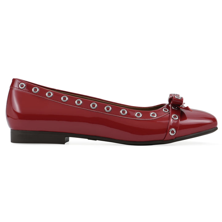 Bodhi Flat - Cruella Red Patent