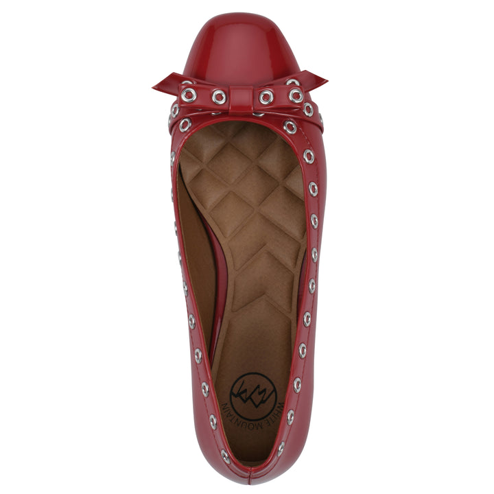 Bodhi Flat - Cruella Red Patent