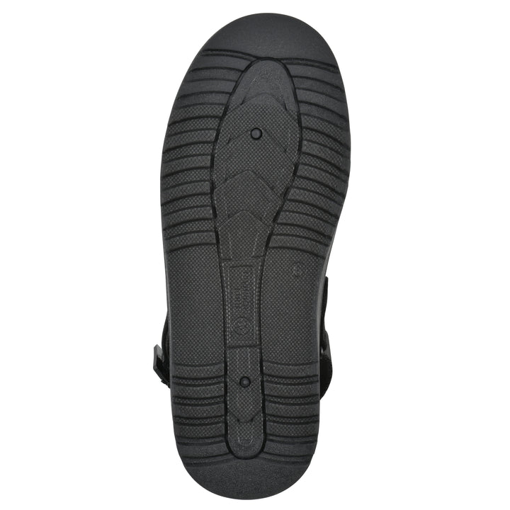 Icebound Clog - Black Faux Suede