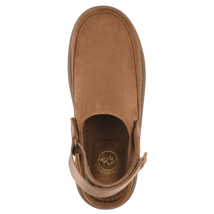 Icebound Clog - Chestnut Faux Suede