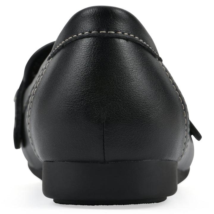 Wayside Loafer - Black Faux Leather