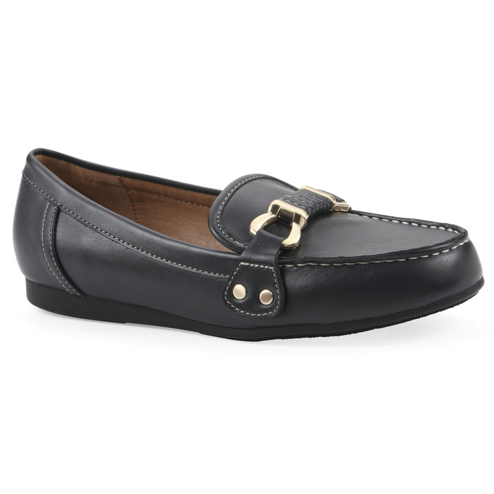 Wayside Loafer - Navy Faux Leather