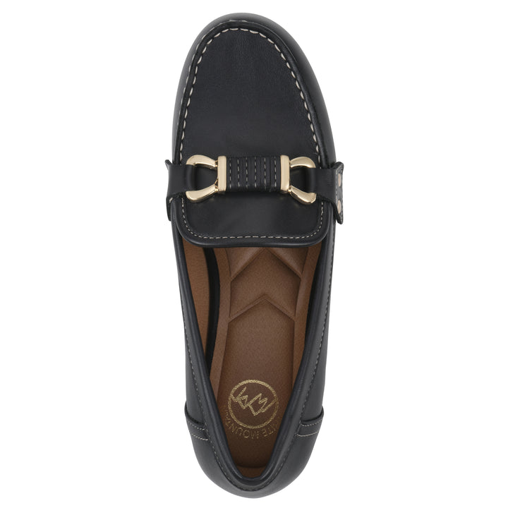 Wayside Loafer - Navy Faux Leather