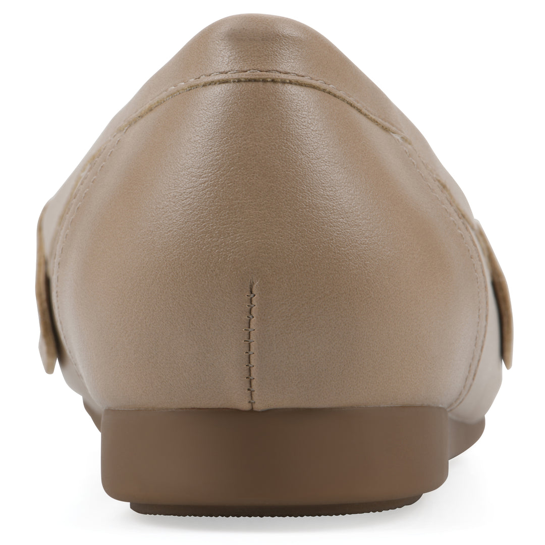 Wayside Loafer - Sand Faux Leather