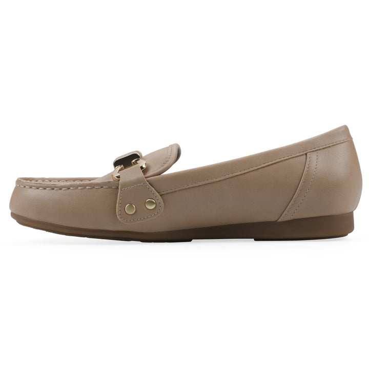 Wayside Loafer - Sand Faux Leather