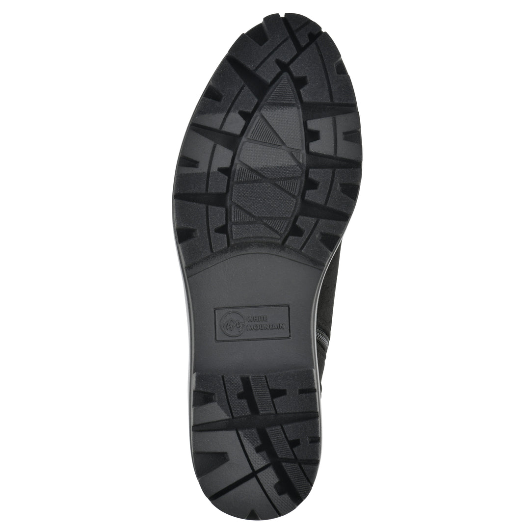 Tariq Bootie - Black Faux Suede