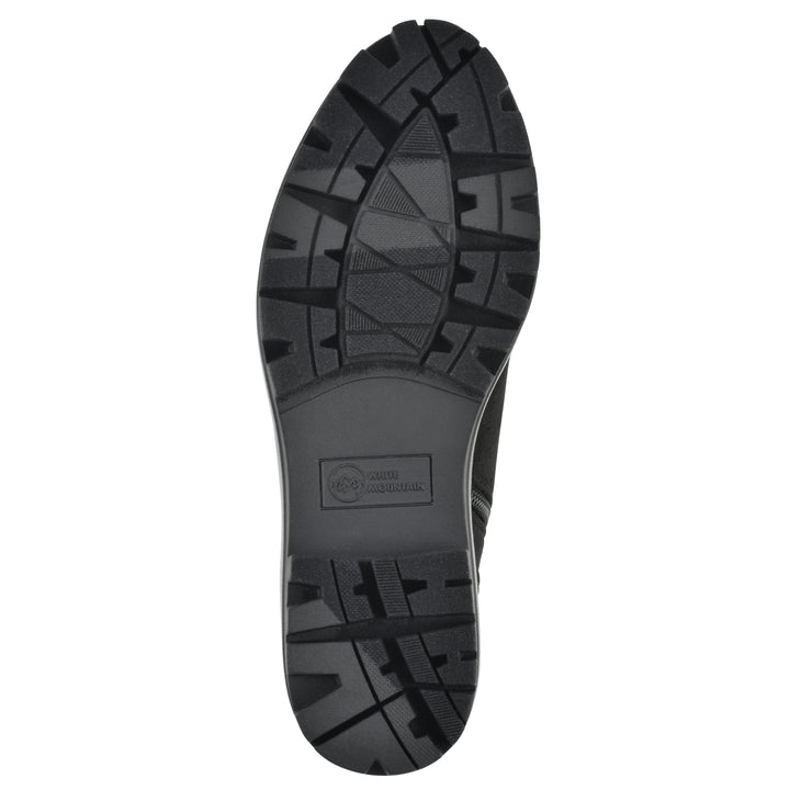 Tariq Bootie - Black Faux Suede