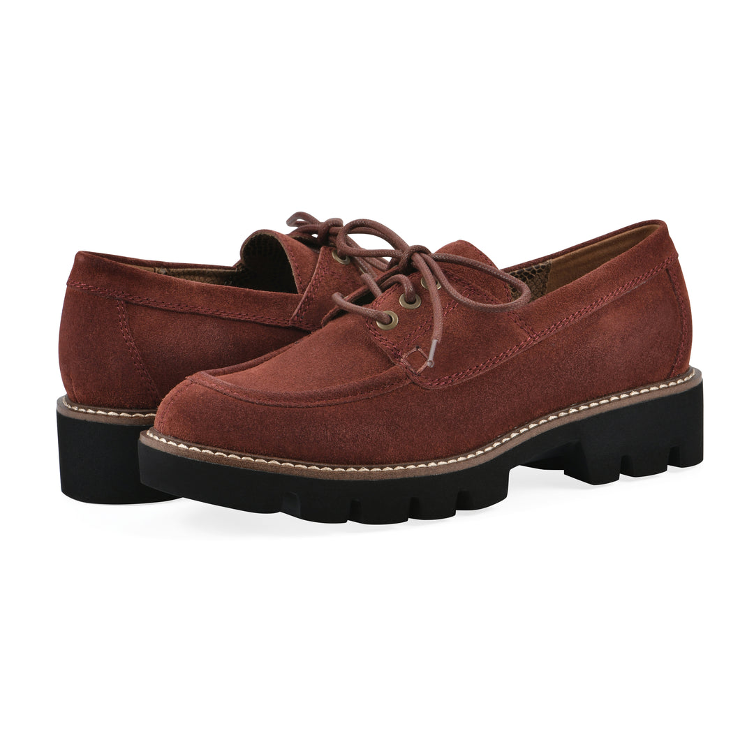 Gino Loafer - Rust Suede
