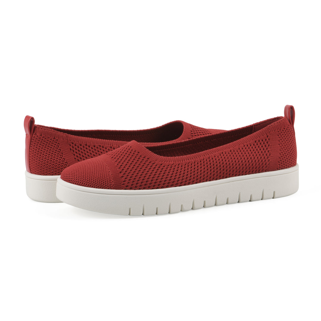 Naveen Sneaker - Cruella Red Fabric