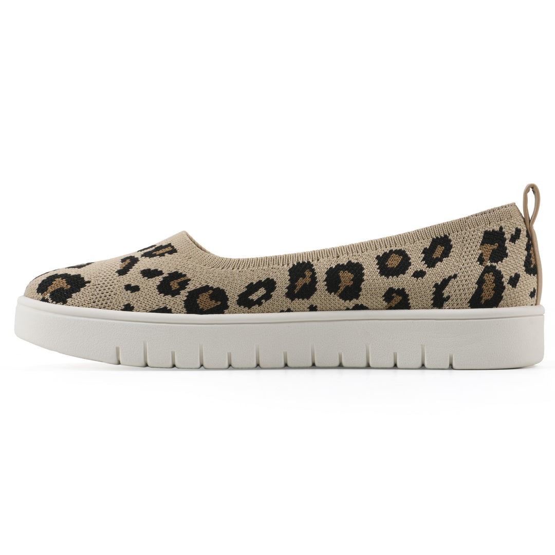 Naveen Sneaker - Leopard Fabric