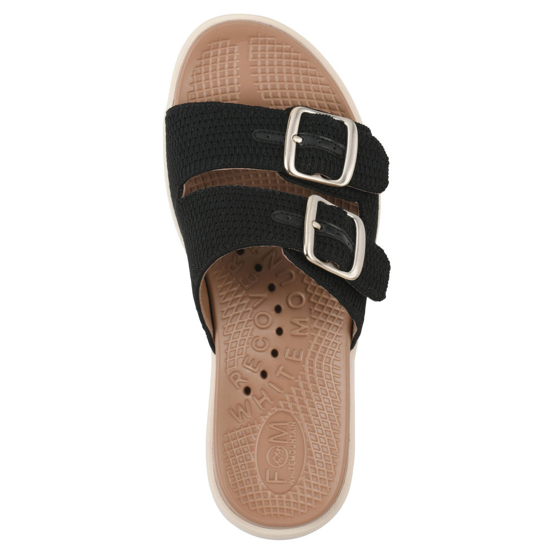 Nanny Recovery Sandal - Black Fabric