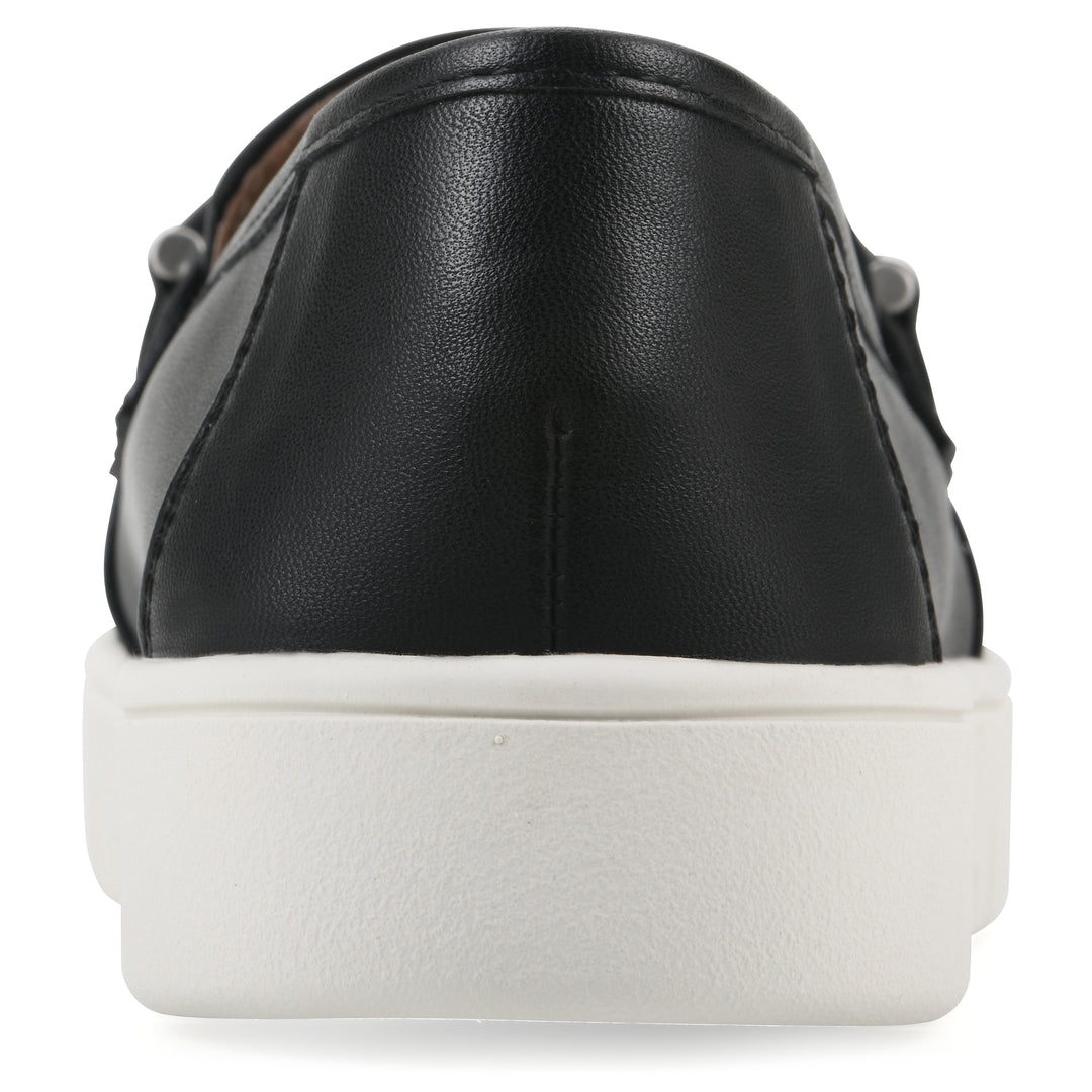 Naathan Recovery Loafer - Black Faux Leather