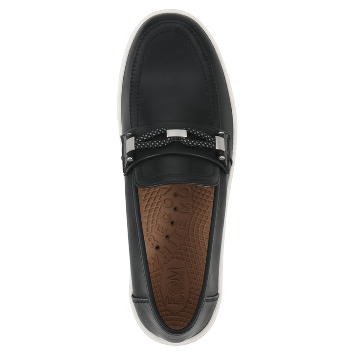 Naathan Recovery Loafer - Black Faux Leather