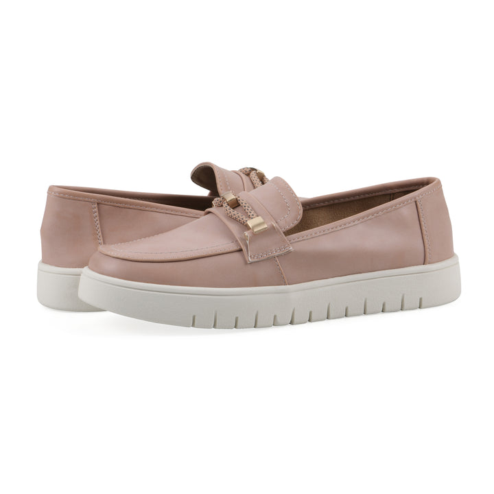Naathan Recovery Loafer - Blush Faux Leather