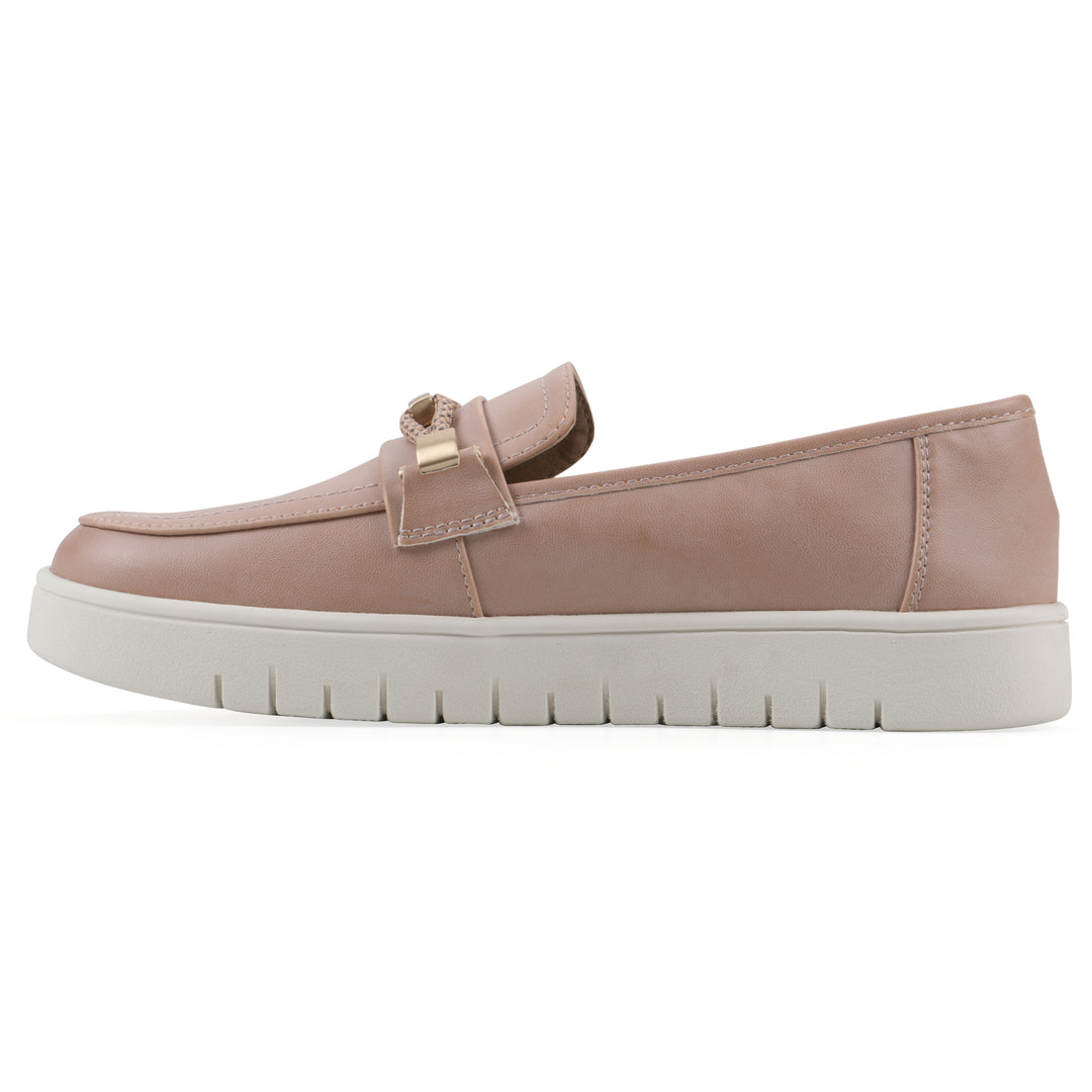 Naathan Recovery Loafer - Blush Faux Leather