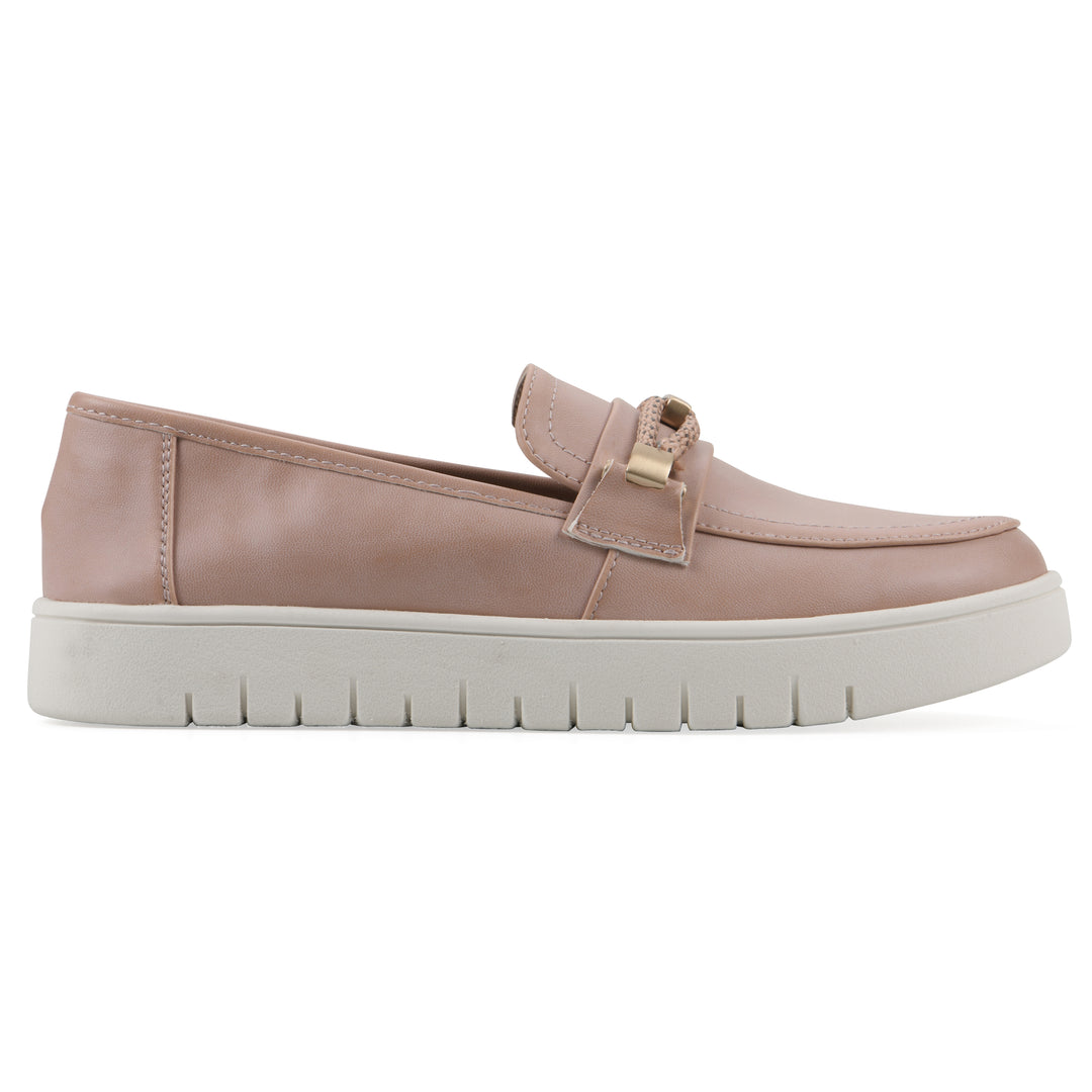 Naathan Recovery Loafer - Blush Faux Leather