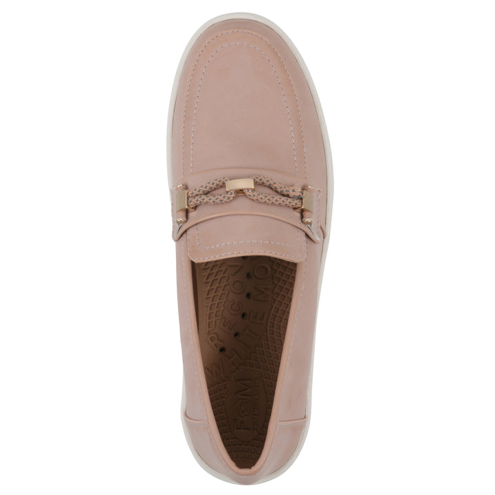 Naathan Recovery Loafer - Blush Faux Leather